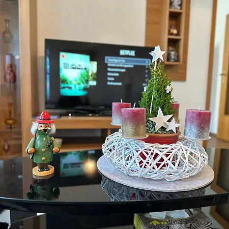 Gemuetliche In Gruenhainichen Erzgebirge Daire *