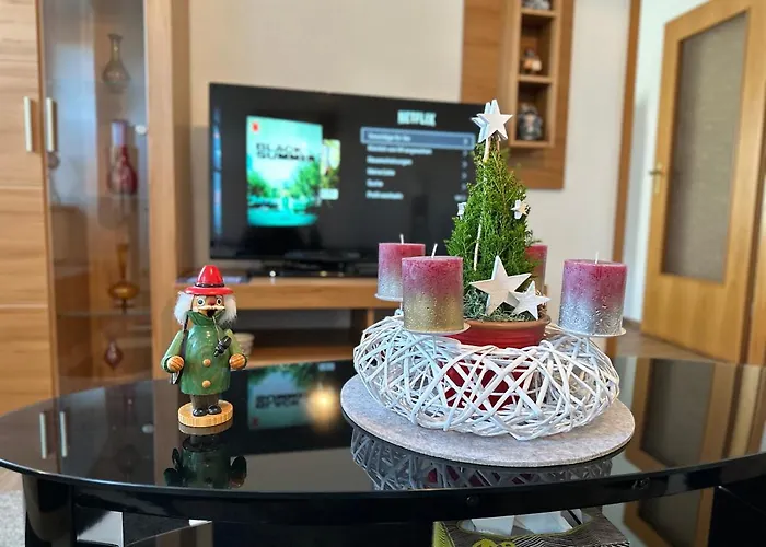 Gemuetliche In Gruenhainichen Erzgebirge Appartement *